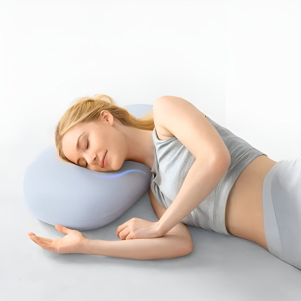 Ergonomic Neck Support Pillow Memory Foam Sleeping Cushion