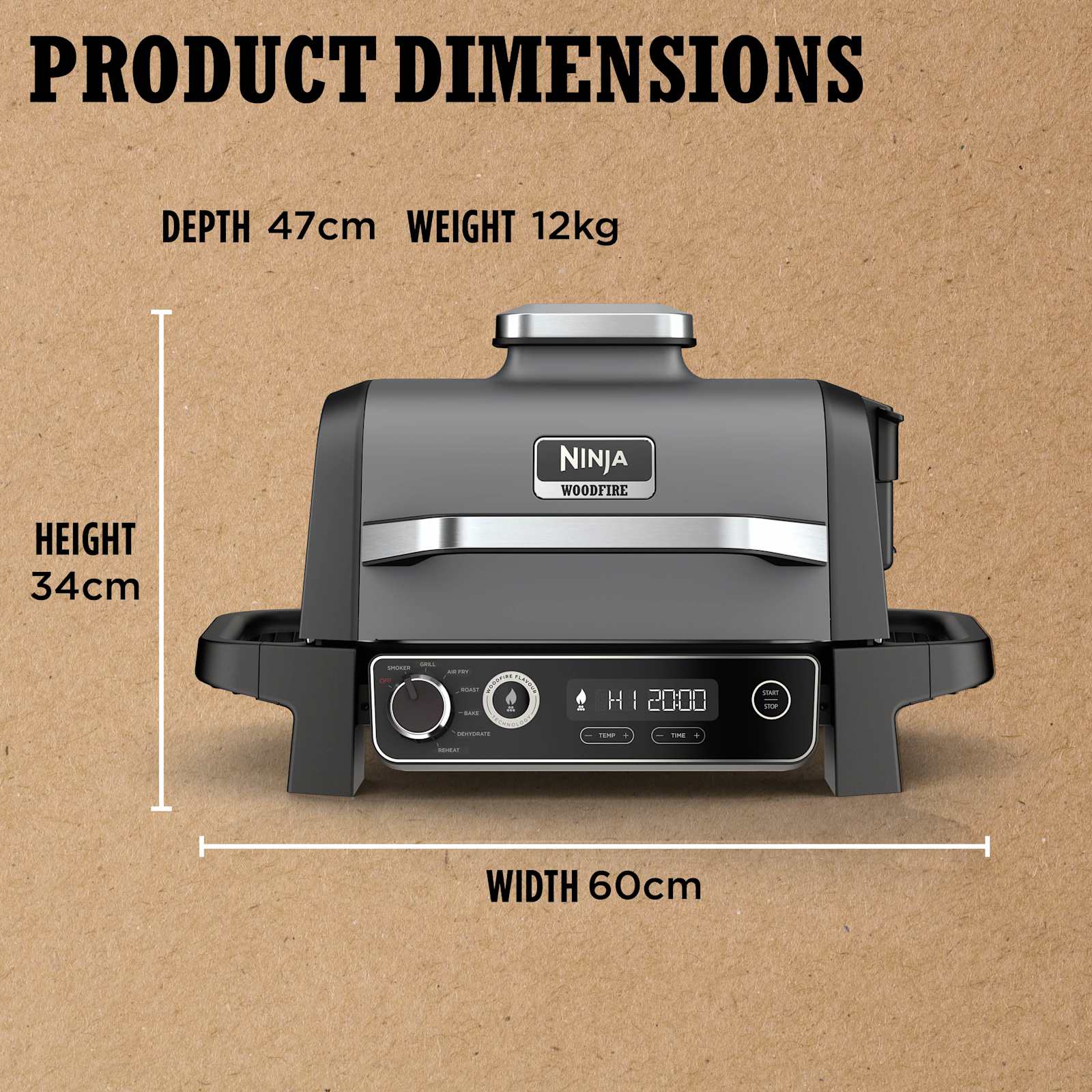 Woodfire Electric BBQ Grill & Smoker