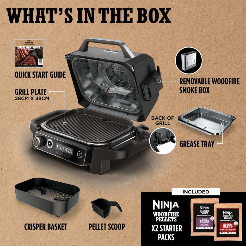 Woodfire Electric BBQ Grill & Smoker