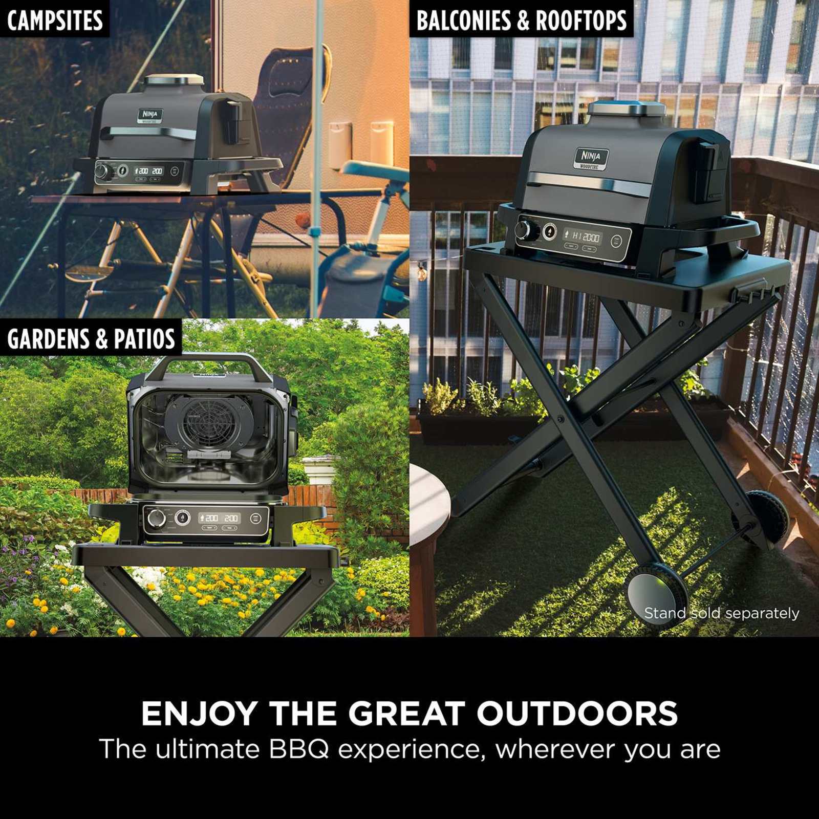 Woodfire Electric BBQ Grill & Smoker