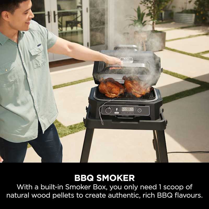 Woodfire Pro XL Electric BBQ Grill & Smoker