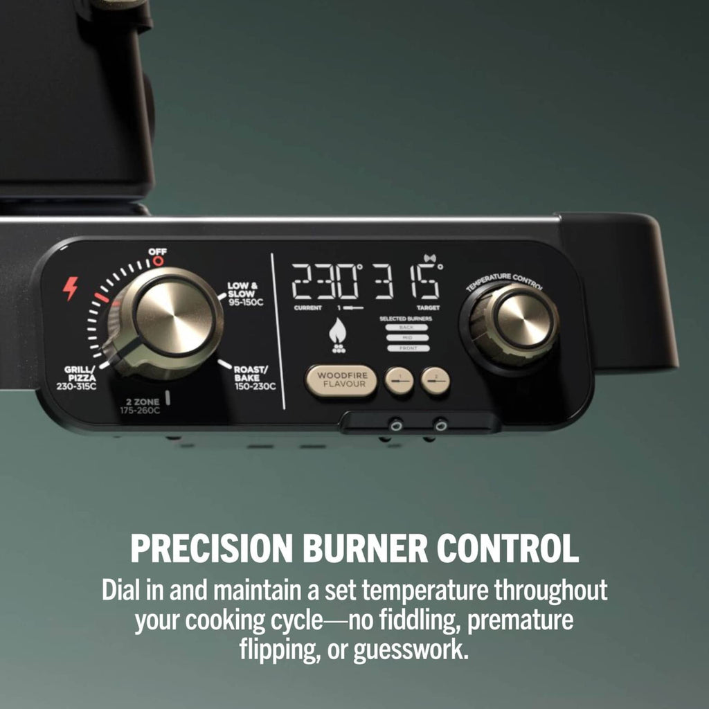 FlexFlame ProConnect Gas BBQ & Outdoor Cooking System Ultimate 5-in-1 Bundle - Black & Stainless Steel